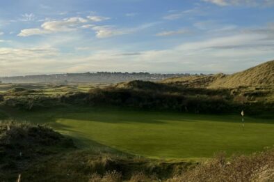 Dublin- The Island golf club 1st green