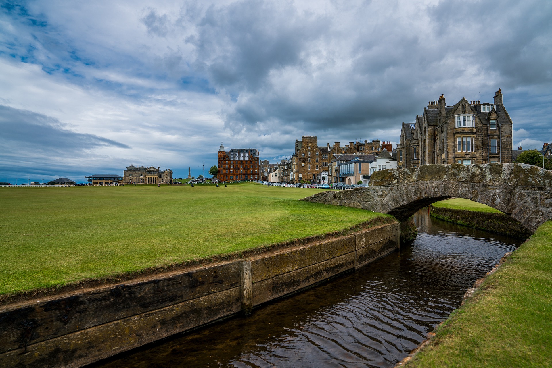 18th hole of The Old Course, St Andrews