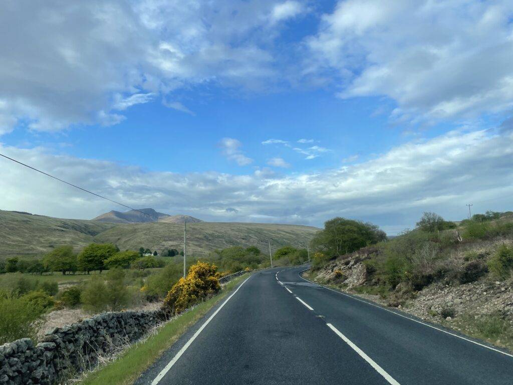 Roads in Arran aree beautiful